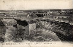 CPA Blois Le chateau Observatoire de Catherine de Medicis La table de pierre
