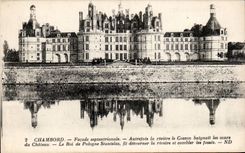 CPA Chambord el castillo