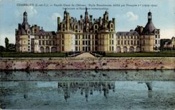 Ataque frontal occidental de CPA Chambord del castillo