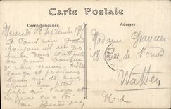 CPA historical Reims Hotel street of the Crane