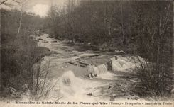 CPA Monastery of Sainte Marie of Pierre who Transfers Trinquelin Sault of Trout