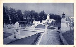 CPA la basilica de Lisieux la manera de ecterior cruzado