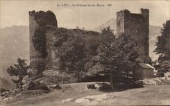 CPA Luz the castle Sainte Marie
