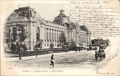 CPA Paris Champs Elysees the small palace
