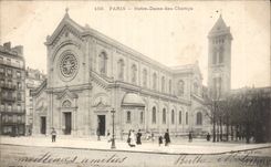 CPA Paris Notre Dame of the Fields