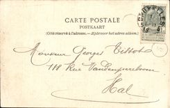 CPA Brussels Statue Egmont and of Hern