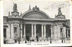 CPA Paris the large palace