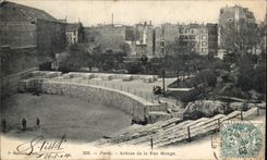 CPA Paris Arena of the street Monge