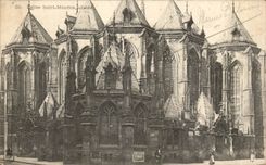 CPA Paris Eglise Saint Maurice Abside