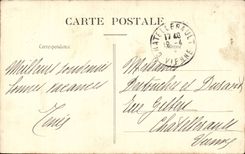 CPA Neuilly sur Seine Boulevard d Argenson pris du boulevard du chateau