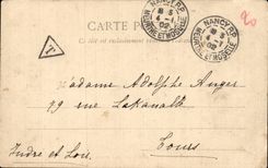 CPA Nancy Arc de triomphe Rue Here