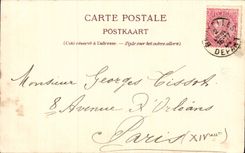 CPA Brussels Bois of Cambers the ravine