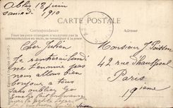 CPA Dourdan el castillo