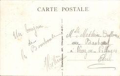 CPA Bourboule the large bridge on the Dordogne