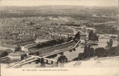 CPA Besancon View taken of Bregille