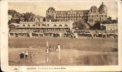 CPA Houlgate the casino and the large hotel