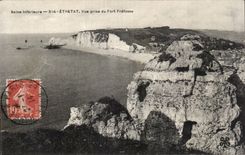 CPA Etretat Seen from of strong Frefosse