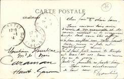 CPA Etretat Seen from of strong Frefosse