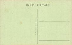 CPA Azay the Curtain the Palfond castle of the large staircase