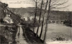 CPA Saint Leonard edges of the Sarthe