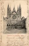 CPA Tournai La cathedrale Portail