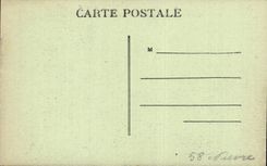 CPA Montemoison ruins of the old castle