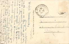 Obispo Chaetau de Vaux de CPA Yvre