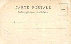 Vuelta de CPA La Rochelle de los cuatro sargentos y calles en las paredes