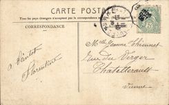 CPA Ruins of the castle of Murols