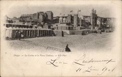 CPA Dieppe el casino y el castillo viejo