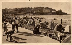 CPA Perros Guirec Beach of Trestraou