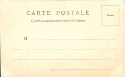 CPA La Rochelle una esquina del parque de Charruyer