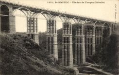 CPA St Brieuc Viaduct of Toupin