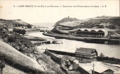 CPA St Brieuc and its Panorama surroundings towards mouth of Bequeath