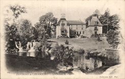 CPA Environs de Cherbourg Le chateau du Vast