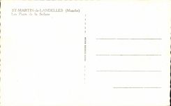 CPSM St Martin de Landelles Les ponts de la Seilune