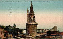 CPA La Rochelle la torre de la linterna sabida en fecha los cuatro sargentos