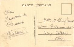 CPA Clermont Ferrand Street Ballainvillier the pyramid the museum