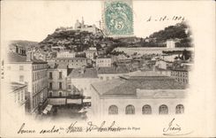 CPA Vienne La colline et Notre Dame de Pipet