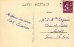 CPA Mereville the wood of Boulogne