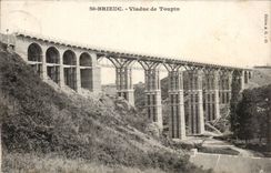 CPA St Brieuc Viaduct of Toupin