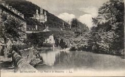CPA Betharram the bridge and the monastery