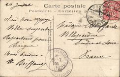 Swiss CPA Geneva Bridge of Mont Blanc