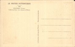 CPA Poitiers Valley of Clain slopes of Blossac