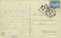 CPA Pau Palate winter Main entrance