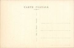 CPA Bartres the cross and church