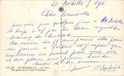 CPA La Rochelle el puerto visto del St NicolAs de la torre