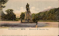 Monumento de CPA Metz Ney Denkmal del mariscal de Ney
