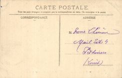 CPA Pithiviers Mail Nord Faubourg de Croissant