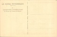 CPA Vendeuvre de Poitou La praire du chateau de Labarum